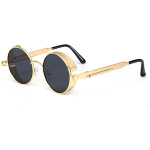 QIFENG Steampunk Goggles Sunglasses