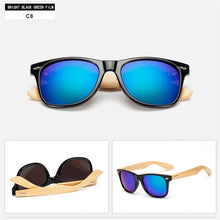 Load image into Gallery viewer, XaYbZc Bamboo Sunglasses for Men Women
