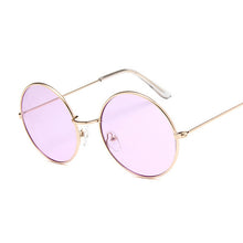 Load image into Gallery viewer, 2019 Retro Round Pink Sunglasses Women
