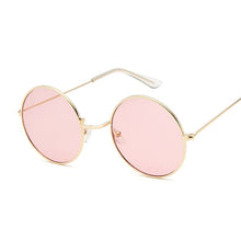 Load image into Gallery viewer, 2019 Retro Round Pink Sunglasses Women